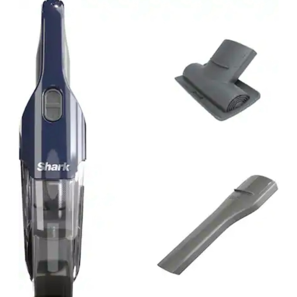 New Shark Cordless Handheld Vacuum in Blue and Gray Makes great gift!!!!